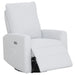 Dream on Me - Paradise Power Glider in Cream by Dream on Me – Power Recliner with USB & Swivel Base