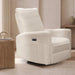 Dream on Me - Paradise Power Glider in Cream by Dream on Me – Power Recliner with USB & Swivel Base