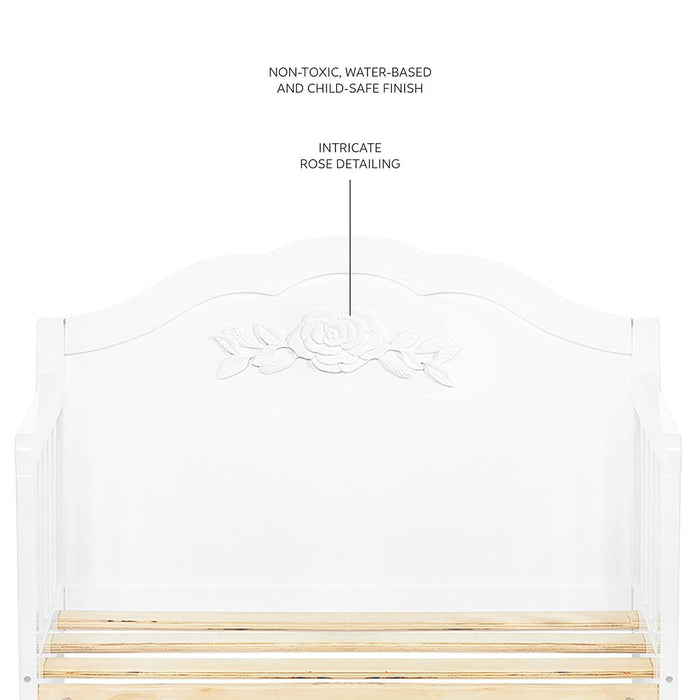 Dream on Me - Rose Convertible Toddler Bed 3 in 1