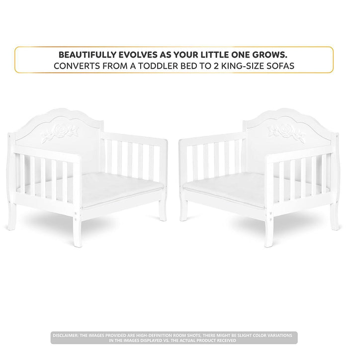 Dream on Me - Rose Convertible Toddler Bed 3 in 1