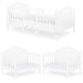 Dream on Me - Rose Convertible Toddler Bed 3 in 1
