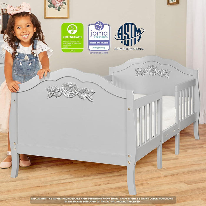 Dream on Me - Rose Convertible Toddler Bed 3 in 1