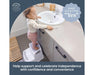 Dreambaby® - Dreambaby 2-Up Children Step Stool - Grey & White
