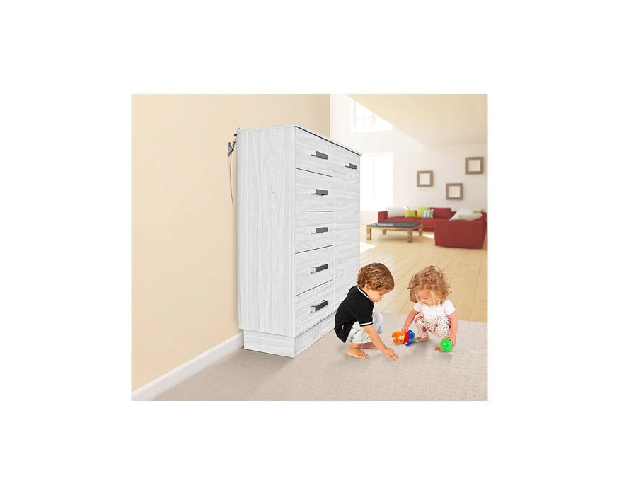 Dreambaby® - Dreambaby Baby Furniture Straps – 2-Pack Anti-Tip Safety Anchors for Dressers & TVs