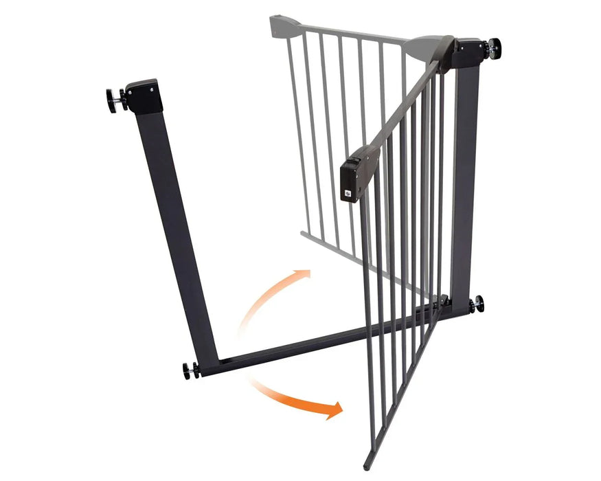 Dreambaby® - Dreambaby® Boston Auto-Close Metal Baby Gate with EZY-Check® Indicator