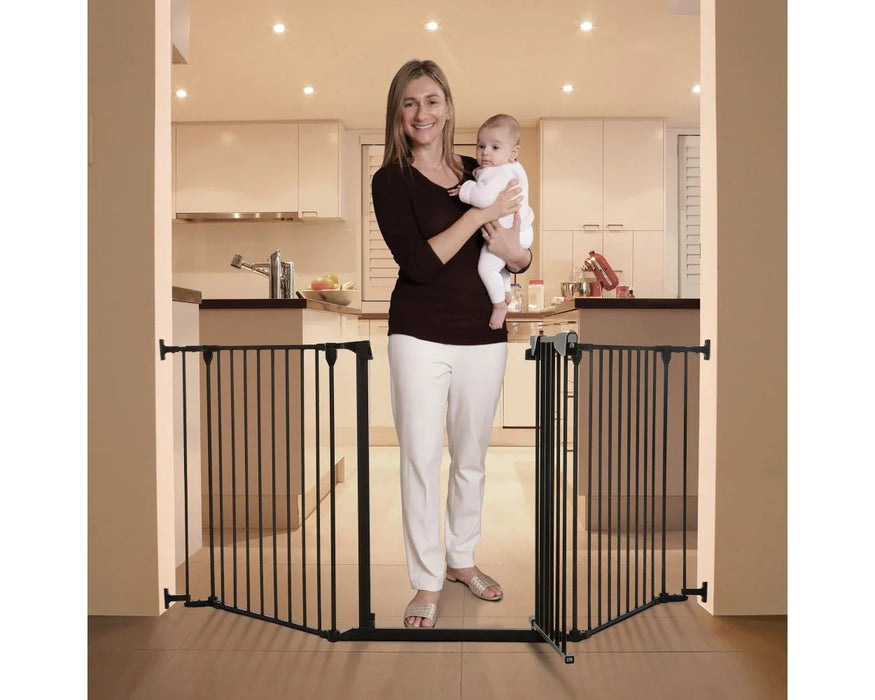Dreambaby® - Dreambaby® Newport Adapta-Gate® – Black