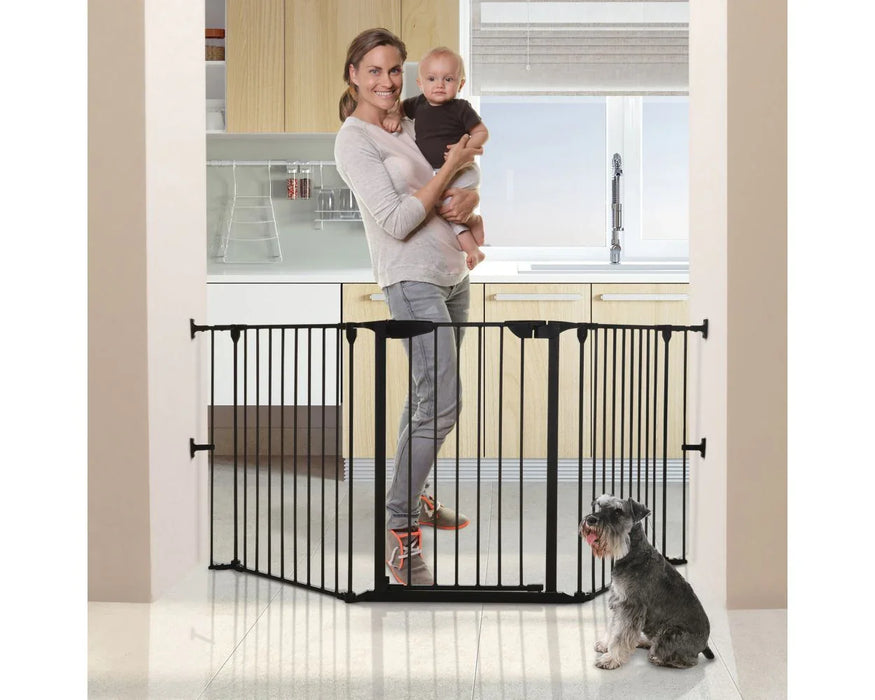 Dreambaby® - Dreambaby® Newport Adapta-Gate® – Black