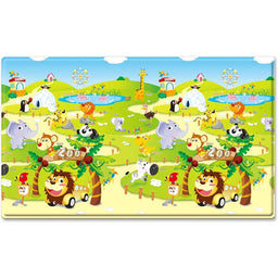 Dwingluer - Dwinguler Baby, Toddler & Kids Playmat - Large, Zoo