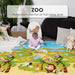 Dwingluer - Dwinguler Baby, Toddler & Kids Playmat - Large, Zoo
