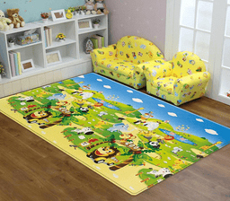 Dwingluer - Dwinguler Baby, Toddler & Kids Playmat - Large, Zoo