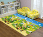 Dwingluer - Dwinguler Baby, Toddler & Kids Playmat - Large, Zoo