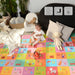 Dwingluer - Dwinguler Baby, Toddler & Kids Playmat - Large, Zoo