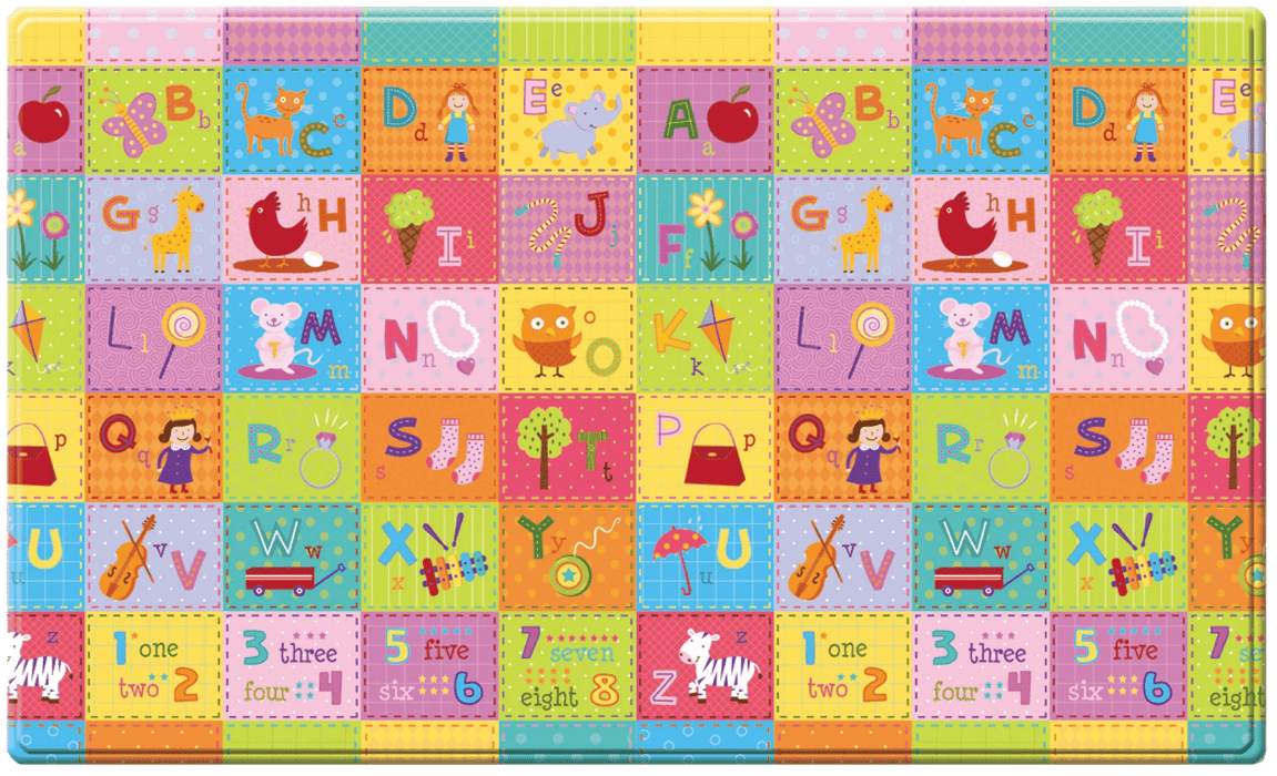 Dwingluer - Dwinguler Baby, Toddler & Kids Playmat - Large, Zoo