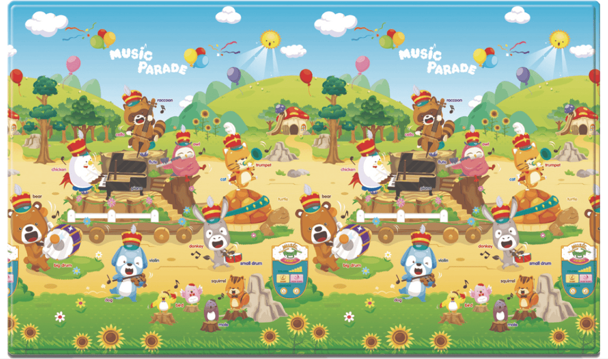 Dwingluer - Dwinguler Sensory Baby & Kids Playmat, Music Parade (Sound Play)