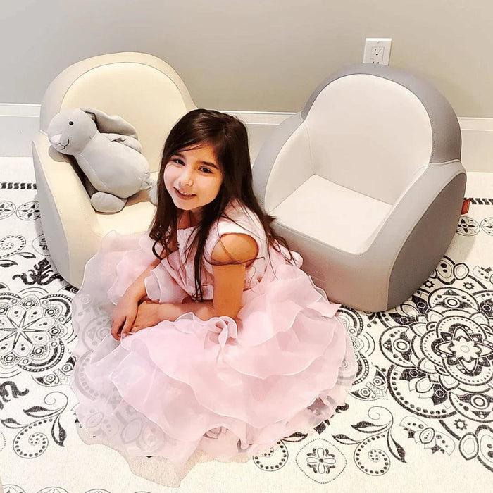 Dwingluer - Dwinguler Soffkin Synthetic Leather Luxury Kids Sofa