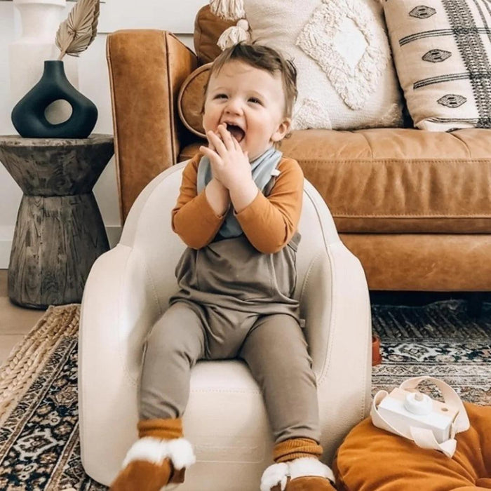 Dwingluer - Dwinguler Soffkin Synthetic Leather Luxury Kids Sofa