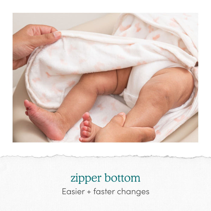 Aden & Anais Essentials Easy Swaddle Wrap Quick Change, lot de 3, indice de chaleur 1.0