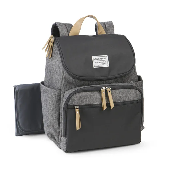 Eddie Bauer - Eddie Bauer Ridgeline Backpack Diaper Bag – Stylish & Functional for On-the-Go Parents