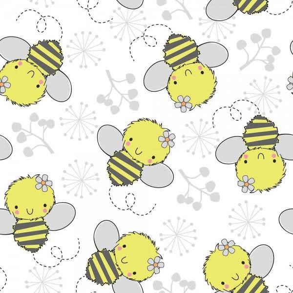 Emma & Mia - Izzy the Bee Cozy Fleece Throw Blanket – 54" x 60"