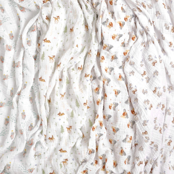 Aden & Anais Essentials Cotton Muslin Swaddle Blanket 4 Pack