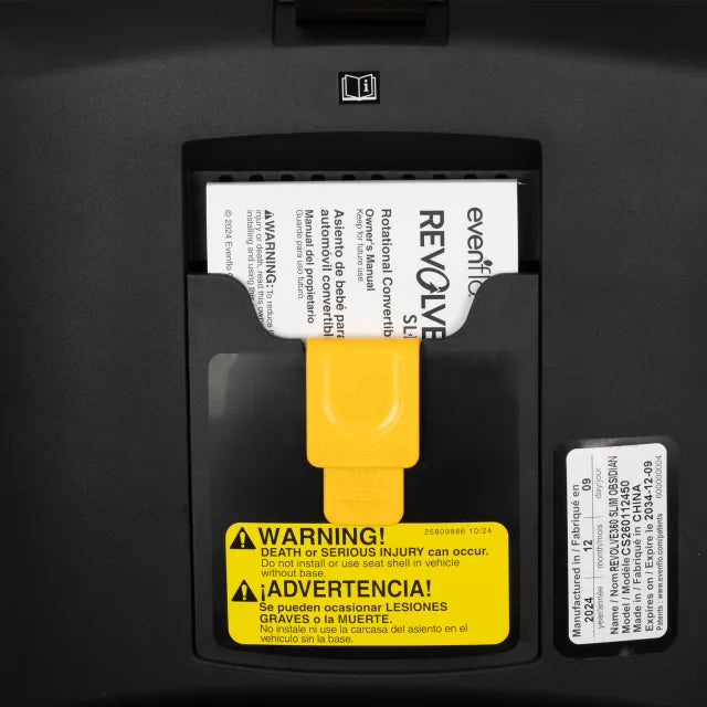 Evenflo® Revolve360 Slim 2-in-1 Rotational Car Seat – 4-65 lb