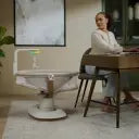 Evenflo® Elara™ 2-in-1 Smart Motion Swing & Soothing Nest with SensorySoothe™ Technology – Coastal Coffee