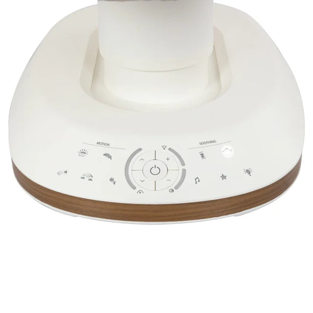 Evenflo® Elara™ 2-in-1 Smart Motion Swing & Soothing Nest with SensorySoothe™ Technology – Coastal Coffee