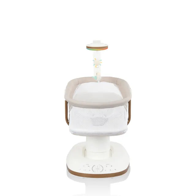Evenflo® Elara™ 2-in-1 Smart Motion Swing & Soothing Nest with SensorySoothe™ Technology – Coastal Coffee