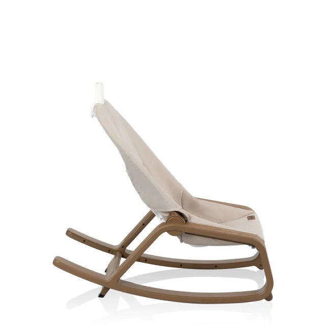 Evenflo® Lyra 2-in-1 Infant to Toddler Rocker with SensorySoothe™ Technology (Coastal Coffee)