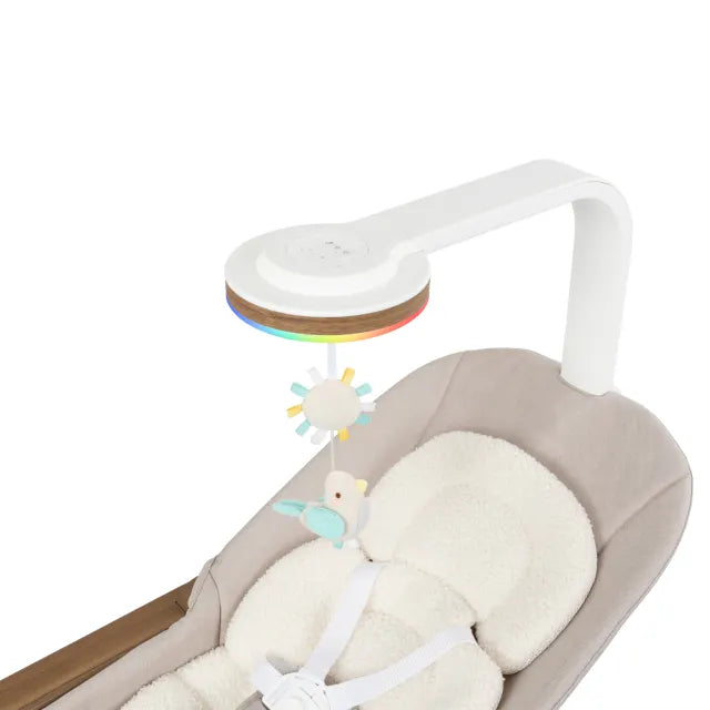 Evenflo® Lyra 2-in-1 Infant to Toddler Rocker with SensorySoothe™ Technology (Coastal Coffee)