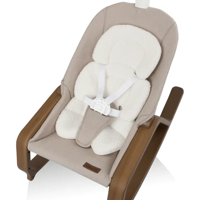 Evenflo® Lyra 2-in-1 Infant to Toddler Rocker with SensorySoothe™ Technology (Coastal Coffee)