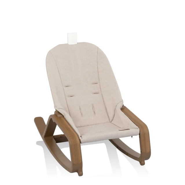 Evenflo® Lyra 2-in-1 Infant to Toddler Rocker with SensorySoothe™ Technology (Coastal Coffee)