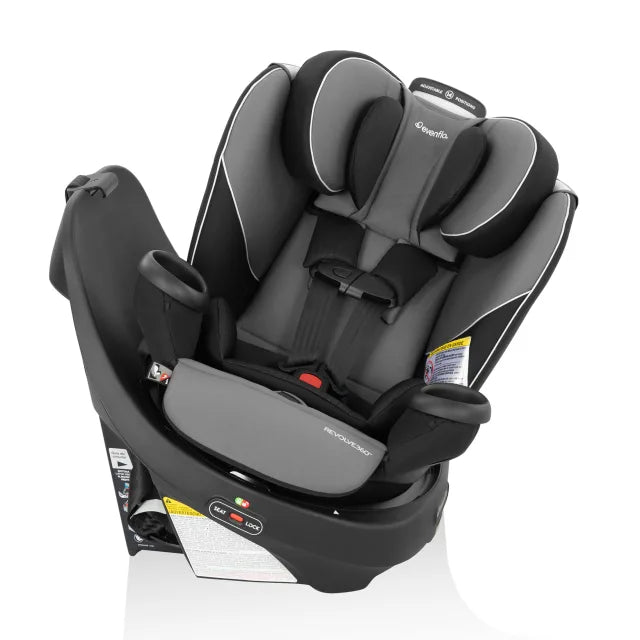 Evenflo® Revolve360 Rotating All-In-One Convertible Car Seat – 4-120 lb -Amherst Gray