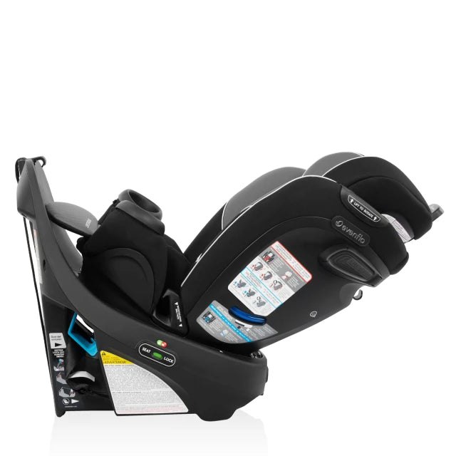 Evenflo® Revolve360 Rotating All-In-One Convertible Car Seat – 4-120 lb -Amherst Gray