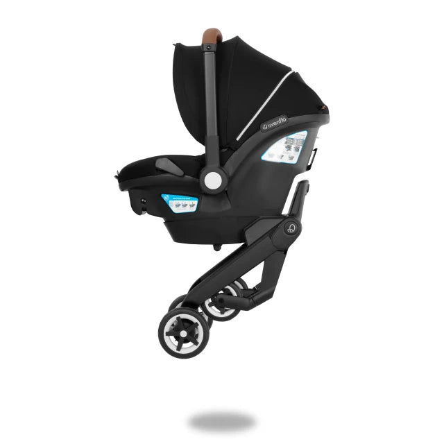 Evenflo® Shyft DualRide Infant Car Seat Stroller Combo with Carryall Storage & Extended Canopy – 3-30 lb