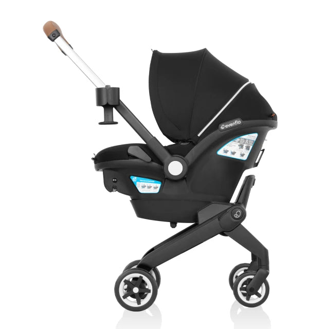 Evenflo® Shyft DualRide Infant Car Seat Stroller Combo with Carryall Storage & Extended Canopy – 3-30 lb