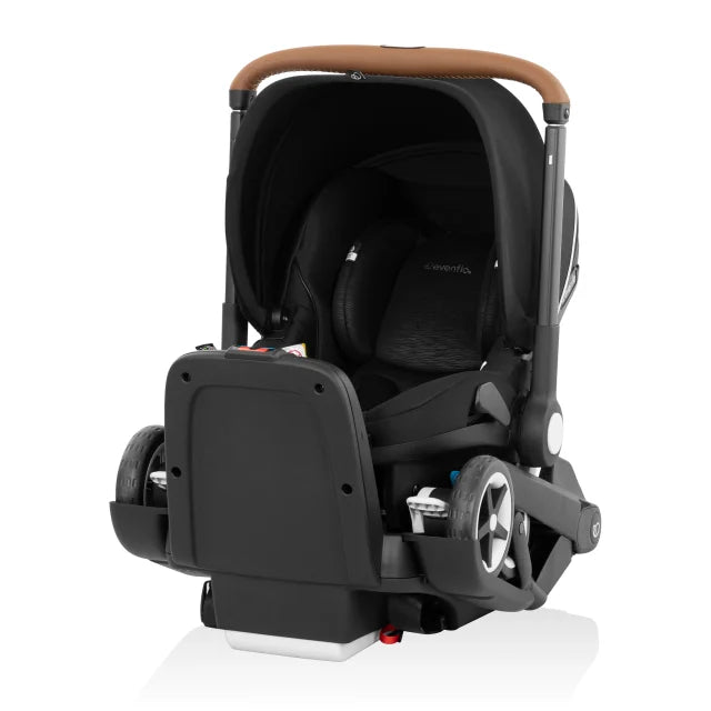 Evenflo® Shyft DualRide Infant Car Seat Stroller Combo with Carryall Storage & Extended Canopy – 3-30 lb