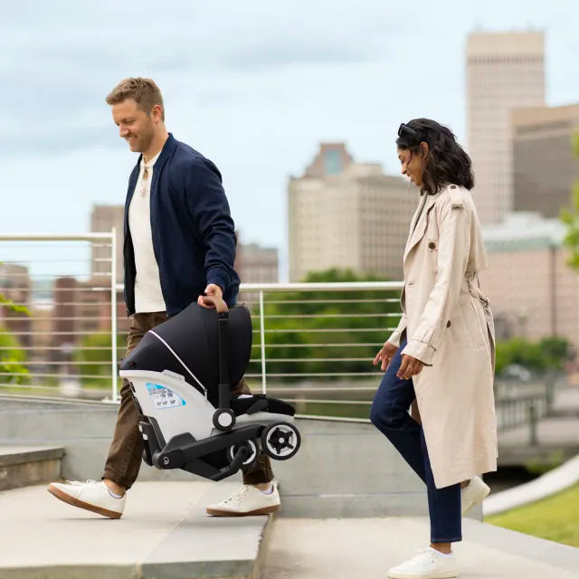 Evenflo® Shyft DualRide Infant Car Seat Stroller Combo with Carryall Storage & Extended Canopy – 3-30 lb