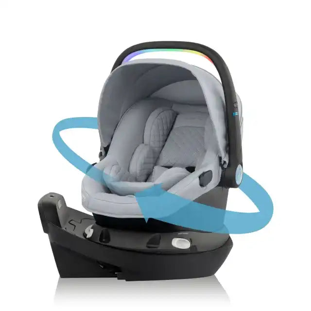 Evenflo® Shyft Intuiti+ Travel System with Revolve180 LiteMax NXT Rotating Infant Car Seat with SensorySoothe
