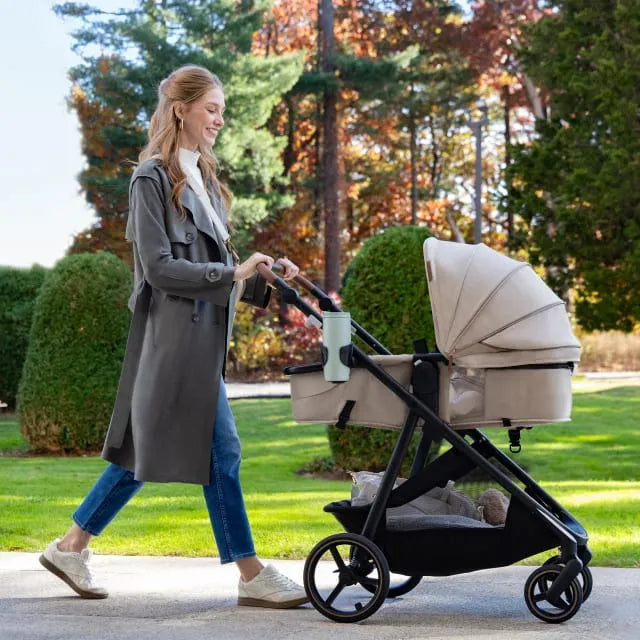 Evenflo® Shyft Intuiti+ Travel System with Revolve180 LiteMax NXT Rotating Infant Car Seat with SensorySoothe