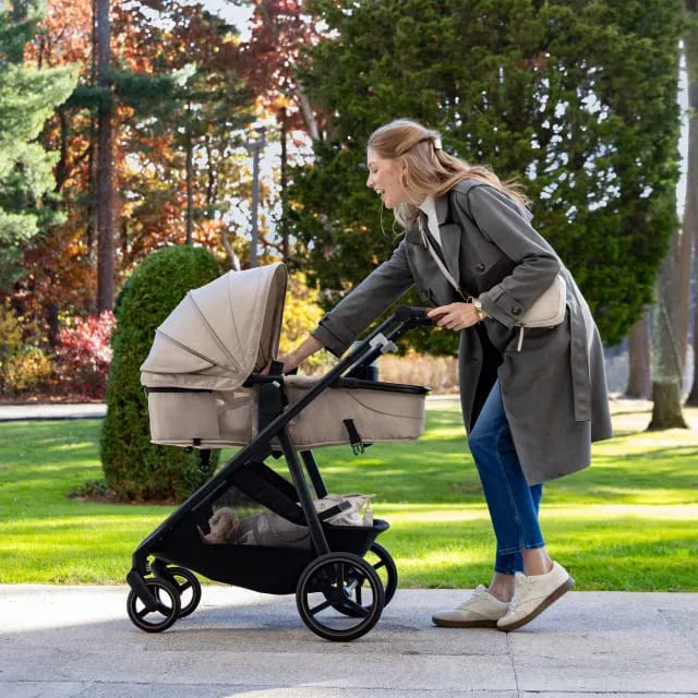 Evenflo® Shyft Intuiti+ Travel System with Revolve180 LiteMax NXT Rotating Infant Car Seat with SensorySoothe