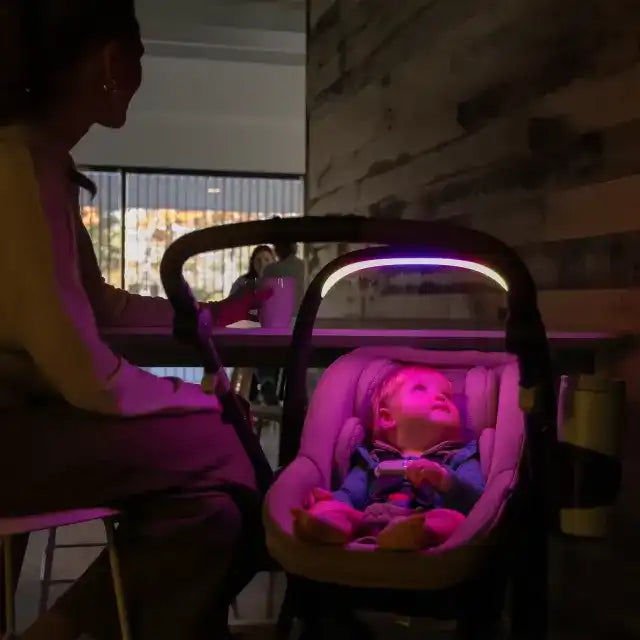 Evenflo® Shyft Intuiti+ Travel System with Revolve180 LiteMax NXT Rotating Infant Car Seat with SensorySoothe