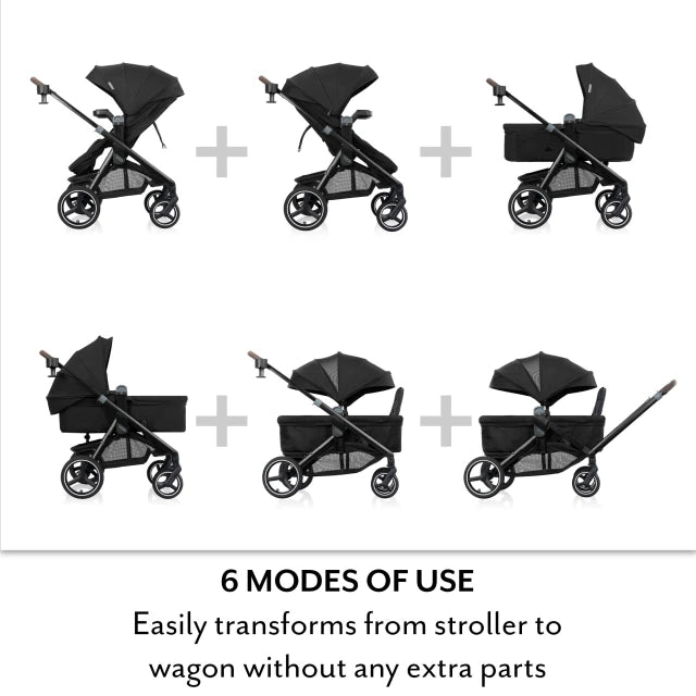 Evenflo® Transformer Stroller to Wagon