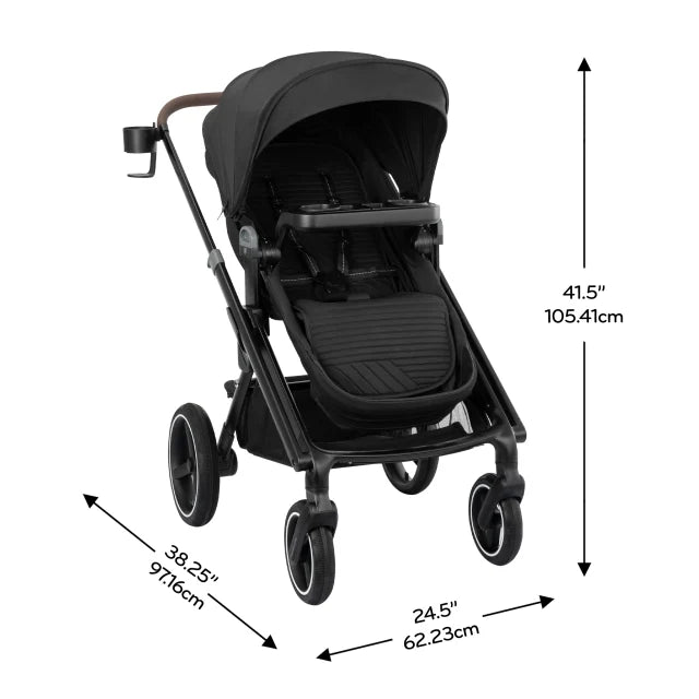Système de voyage Evenflo® Transformer Stroller Wagon avec siège auto pour bébé LiteMax NXT