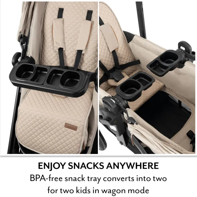 Système de voyage Evenflo® Transformer Poussette-chariot avec siège auto pour bébé LiteMax NXT avec SensorSafe et SensorySoothe