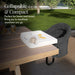 Evolur Clamp-On Comfort Table Chair – Black (7)