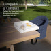 Evolur Clamp-On Comfort Table Chair – Navy (7)