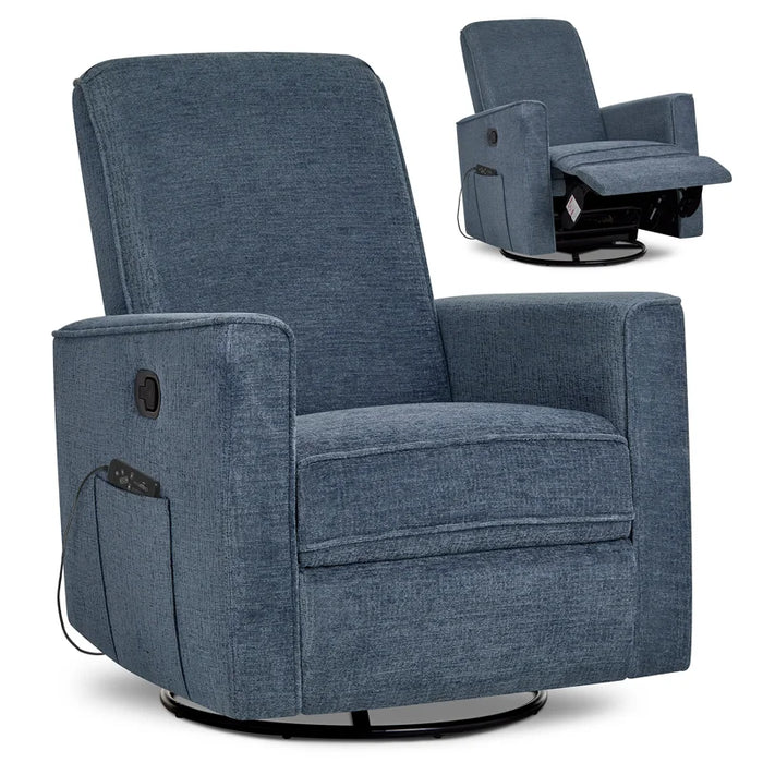 Fauteuil berçant Evolur® Raleigh avec masseur de dos | Fauteuil inclinable et à bascule