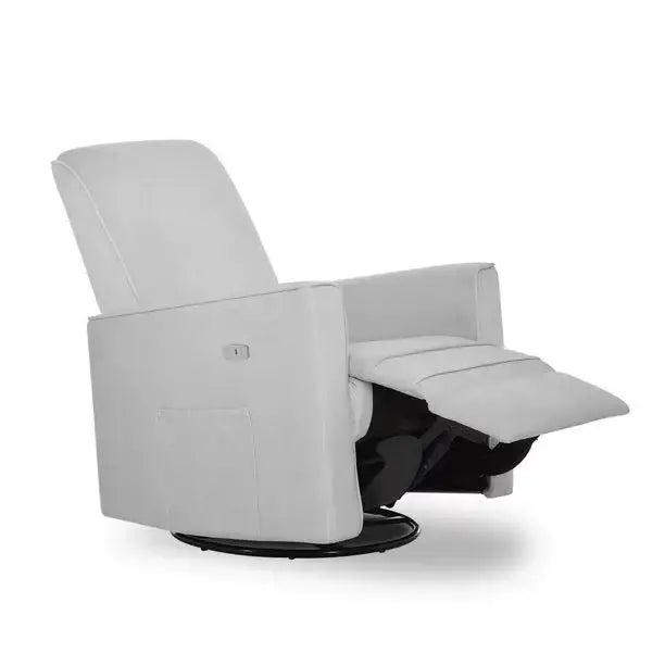 évolur® Harlow Deluxe Power Glider Recliner – 275° Swivel, USB Charging, Nursery Chair