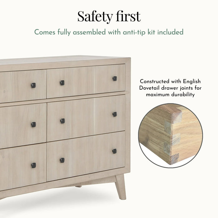 évolur® - Evolur Antilia Mid Century - Double Dresser